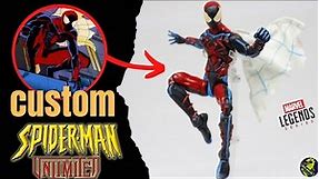 Spiderman Unlimited custom Marvel Legends!!!!!!