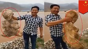 Mutant human-like sea creature found on a beach in China - TomoNews