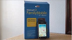 Retro Unboxing - Samsung Galaxy Exhibit (Walmart Family Mobile)