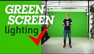Best Green Screen Lighting || HOW TO