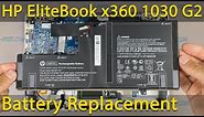 HP EliteBook x360 1030 G2 Battery Replacement