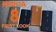 Nokia 8: First Look | Hands on | Launch