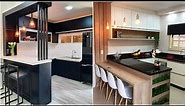 100 Modular Kitchen Design Ideas 2024 Open Kitchen Cabinet Colors | Home Interior Decorating Ideas