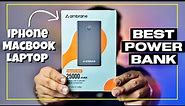 Best Power Bank for iPhone & Macbook | Laptop | SmartPhone | Ambrane PowerLit Ultra | 25000 mah