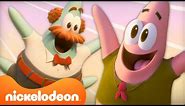 SpongeBob, Patrick & Patrick's Dad FLY!!? 🧽 Kamp Koral Full Scene | Nickelodeon Cartoon Universe