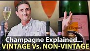 Vintage Vs. Non-Vintage Champagne | How Sparkling Wine is Made?