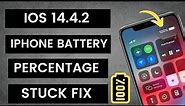iOS 17/16 - iPhone Battery Percentage Stuck Fix