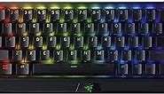 Razer BlackWidow V3 Mini 65% Wireless Mechanical Gaming Keyboard: HyperSpeed Wireless - Green Tactile & Clicky Switches - Doubleshot ABS Keycaps - 200Hrs Battery Life