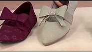 Skechers Cleo Point Washable Knit Sparkle Flats - Feelgood on QVC