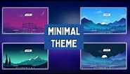Try minimalist wallpaper theme for desktop | Best Minimal wallpapers