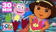 Dora & Boots Dance Scenes, Songs & Games! 💃 30 Minutes | Dora the Explorer
