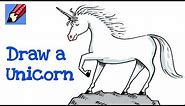 How To Draw a Unicorn Real Easy