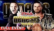 Genesis 2012 | FULL PPV | Heavyweight Champion Bobby Roode vs Jeff Hardy, Kurt Angle vs James Storm