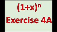 A2 Maths - Pure - Binomial Expansion (1+x)^n