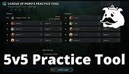 How to Get 5v5 Practice Tool Lobby (with Bots)