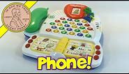 Leap Frog Telephonics Telephone Alphabet Toy Phone