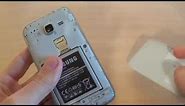 Samsung Galaxy Core Prime G361F - How to put sim card and memory card