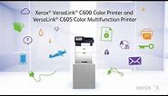 Xerox® VersaLink C500 Series & C600 Series Color Printer/MFP