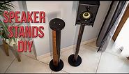 Speaker Stands DIY with a Classic-Modern look