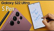 Samsung Galaxy S22 Ultra | Useful S-Pen Features & FAQ