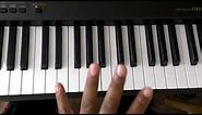 Major Scales: How to Play B Major Scale on Piano (Right and Left hand)