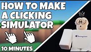 How To Make Clicking Simulator In 10 Minutes! | Roblox Studio Tutorial