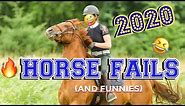Equestrian Fails & Funnies Compilation | 2020