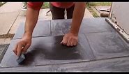 How to lay slate floor tiles