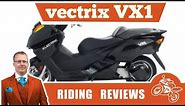 Vectrix VX1 riding reviews electric scooter