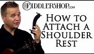 How to Attach a Shoulder Rest