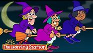 Halloween Songs for Kids - Three Little Witches - Halloween Songs for Kids by The Learning Station