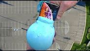 iPhone Xs Oobleck Balloon Drop Test! Casetify Impact Case Review!