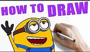 How to Draw a Minion in Speedpainting Style