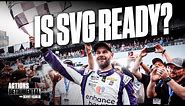 Denny Hamlin's Reaction to SVG's Comments About Racing In NASCAR Full-Time | Actions Detrimental