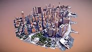 New York City. Manhattan - Download Free 3D model by truekit