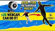 Real-Time Motion Capture with a Cheap Webcam (or iPhone): TDPT - Unreal Engine 5 Tutorial