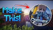 How to make a minecraft profile picture!