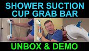 Super Strong Suction Cup Assist Bar for Bathroom Shower Tub by Taili DEMO Review Unboxing