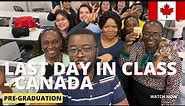 Last Day in Class Canada 🎓🥳 | Memorable Farewell: University Potluck & Pre-Graduation Celebration