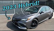 FIRST LOOK! 2023 Toyota Camry hybrid XSE review!