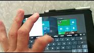 Windows 10 Tablet lock and unlock screen rotation