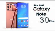 Samsung Galaxy Note 30 Ultra First Look Trailer Concept