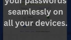 Easiest and safest way to store your logins and passwords | App