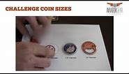 Aviator Gear Challenge Coin Sizes