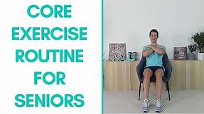 Simple SEATED Core Workout For Seniors (10-Minutes) | More Life Health