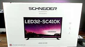 SCHNEIDER TV LED32-SC410K