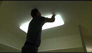 How to Remove Fluorescent Light Fixture Cover Made Easy