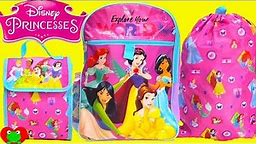 Princesses Go Back to School Backpack Surprises