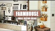 50+ Best Farmhouse Wall Decor Ideas