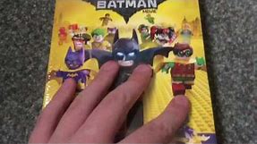 The Lego Batman Movie DVD Unboxing